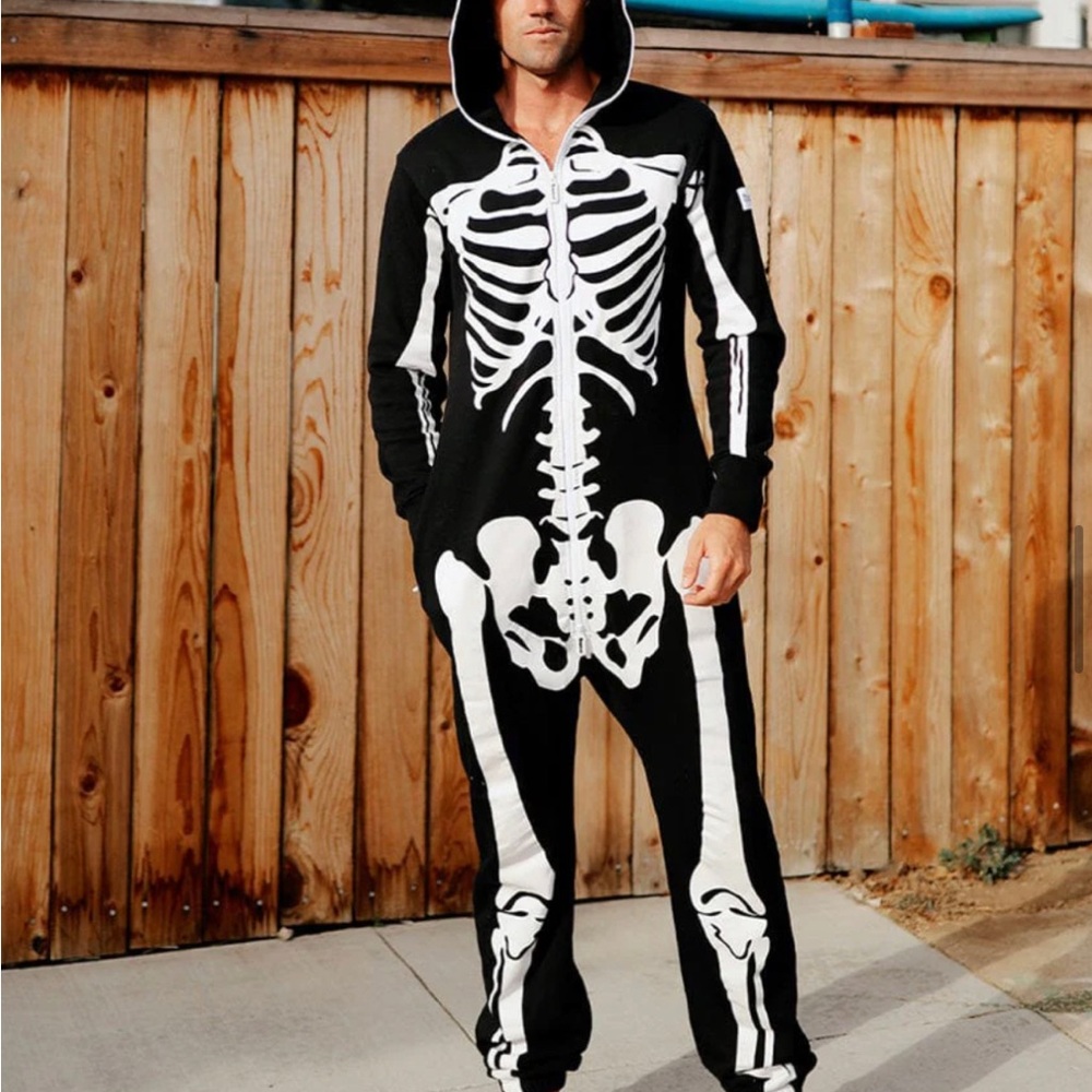 Men’s Tipsy Elves Skelton Jumpsuit